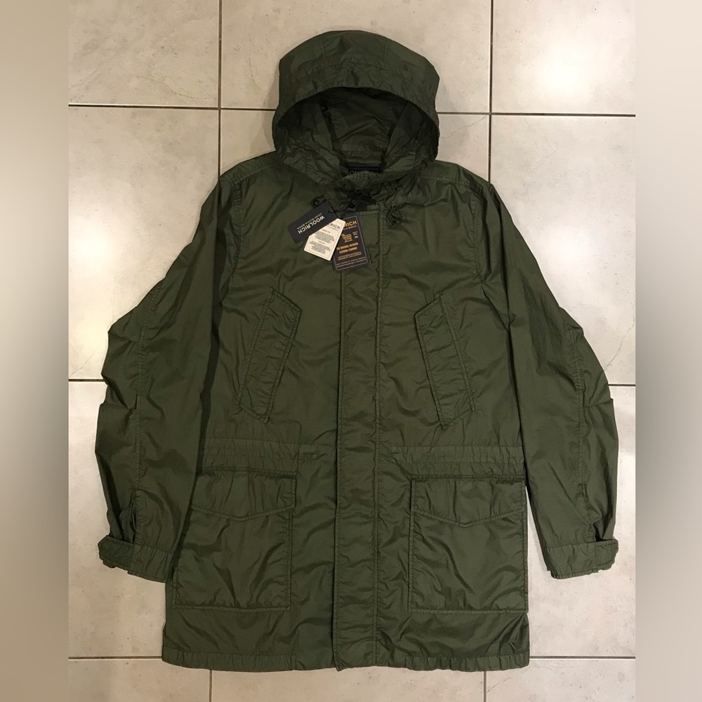 SOLD LOCALLY - Woolrich Summer Parka GD 3L - Made in Italy - NWT